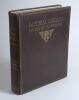 &lsquo;Imperial Cricket&rsquo;. P.F. Warner. London 1912. Original full red morocco, gilt titles to front cover and spine. All pages edges gilt. Limited subscribers edition of 900 copies, this being number 27. Padwick 83. Broken front and rear internal hinges, wear t
