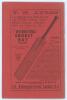 &lsquo;Cricket Comicalities and other Trifles Written and Collected by A. Craig Cricket Rhymester&rsquo;. All England Athletic Publishing Co, 29 Paternoster Square, First edition 1899. Original decorative red paper wrappers. Padwick 6843. Minor fading to spine, rusti - 2