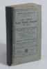 John Wisden&rsquo;s Rugby Football Almanack 1925-26. Edited by C. Stewart Caine. Scarce third and final edition of the Almanack with original paper wrappers. Black adhesive tape to spine, some wear to wrappers otherwise in good condition
