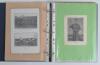 Nottingham Forest Football Club 1898 to 1939. From the Collection of James Wilmer. Two files containing copy images, cuttings, photographs, Newspaper supplement photographs of the clubs history and players from 1898, when they won the F.A. Cup defeating D - 2