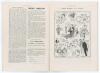 Nottingham Forest F.A. Cup winners 1897/98. &lsquo;City Sketches&rsquo; Vol 1. no. 2, 25th May 1898. 32pp magazine plus advertisements, published in Nottingham. Original decorative wrappers with additional titles to front &lsquo;Forest Banquet Illustrated&rsquo; and &lsquo;Pictures of - 2