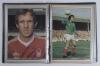 Nottingham Forest F.C. Large blue album containing full page magazine pictures and copy photographs of the players, the majority signed by the player features. Signatures include Pearce, Hart, Wigley, Procter, Joe Baker, Fairclough, Hodge, Davenport, Wall - 3