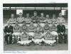 Nottingham Forest F.C. 1952-1956. Ruled page signed in ink by nine members of the Nottingham Forest playing staff and manager, and an album page signed in ink and pencil by eleven members of the 1952/53 team. Signatures include Jack Hutchinson, Tot Levert - 2