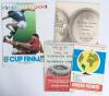 Everton v Liverpool. F.A. Cup Final 1986. Official programme for the Final played at Wembley Stadium, 10th May 1986. Official match ticket stapled to inside front cover. The programme signed to the front and rear pages by fourteen footballers and other sp