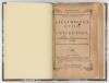 &lsquo;The Guide to Cricketers containing full directions for playing the noble and manly game of Cricket....&rsquo;. London 1864. 19th Edition. 8vo. Collected and edited by Frederick Lillywhite. Published by Lillywhite and Wisden, Leicester Square, London. Printed b