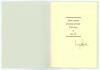 &lsquo;Donald George Bradman. August 27th 1908 to February 25th 2001&rsquo;. Irving Rosenwater. Printed for private circulation in London, March 2001. Limited edition number 13 of only thirty numbered copies produced, signed by the author. Excellent condition. Rare. - 2