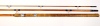 A scarce R. Chapman "Hunter S.P." 3 piece hollow built cane float rod, 14', black silk wraps, sliding alloy reel fitting, suction joints, stand-off rings, suction ferrules, in bag