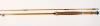 A Hardy "Phantom" 2 piece cane trout/sea-trout fly rod, 10', #7, black/crimson tipped wraps, sliding alloy reel fitting, suction ferrule, 1956, in bag
