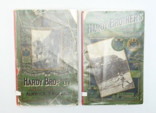 Hardy Angler's Guide, 37th "T" ed. 1910, pict. soft cover and another Hardy Angler's Guide, 39th "V" ed., 1912, pict soft cover, some wear to covers (2)