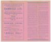 South American Cricket team in England 1932. Official folding fixture card with shield to front incorporating the emblems of the three nations of Argentina, Brazil and Chile, fixtures and tour details to centre, list of playing members to rear. &lsquo;Ex libris - 4