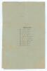 &lsquo;Langbourne Cricket Club. Programme of the Second Grand Annual Bohemian Concert&rsquo; 1895. Official four page programme for the concert held at The Surrey Masonic Hall, Camberwell (then part of Surrey), 25th April 1895. The floral decorated front cover with p - 3