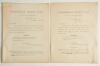 Scarborough Cricket Club Annual Reports. Two official four page printed reports for Annual General Meetings held in 1915 and 1918. Odd folds, creasing and nicks to edges, otherwise in good condition.