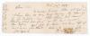 Walter Alexander Humphreys. Sussex & Hampshire 1871-1900. Single page handwritten letter/ note in ink from Humphreys to &lsquo;Mr Padwick&rsquo; dated 24th October 1889. Humphreys appears to be replying to an offer to buy a picture from him, stating &lsquo;I have been so v