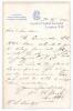 Francis Eden Lacey. Hampshire & Cambridge University 1880-1897. Single page handwritten letter in ink on official M.C.C., Lord&rsquo;s letterhead from Lacey to David Denton (Yorkshire & England 1894-1920). Dated &lsquo;21 VI [19]04&rsquo;, Lacey writes &lsquo;The Committee of th
