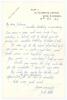 John Berry &lsquo;Jack&rsquo; Hobbs. Surrey & England 1905-1934. Single page handwritten letter in ink dated 19th December 1953. Writing from Hove, Sussex, to &lsquo;Dear Johnny&rsquo;, Hobbs sends his thanks for &lsquo;giving me another birthday luncheon party... a right royal time- 