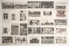 Cricket cuttings and autographs 1860s-1950s. A good collection of around two hundred original printed magazine and the odd newspaper cuttings trimmed and laid down to plain postcards. A good number are signed including some on individual snips, postcards, - 2