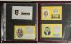 County and Australian signatures 1930s-1900s. Two red binders comprising a comprehensive and nicely presented collection of over one hundred and sixty signatures of County players and six Australian Test cricketers. The majority are signed individually to
