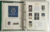 Hampshire C.C.C. signatures early 1900s-2000s. Two green binders comprising a comprehensive collection of approx. one hundred and ninety signatures of Hampshire players on pieces laid down, cigarette and collectors&rsquo; cards, postcards etc., All are nicely p