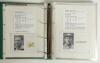 Hampshire C.C.C. signatures early 1900s-2000s. Two green binders comprising a comprehensive collection of approx. one hundred and ninety signatures of Hampshire players on pieces laid down, cigarette and collectors&rsquo; cards, postcards etc., All are nicely p - 2