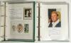 Hampshire C.C.C. signatures early 1900s-2000s. Two green binders comprising a comprehensive collection of approx. one hundred and ninety signatures of Hampshire players on pieces laid down, cigarette and collectors&rsquo; cards, postcards etc., All are nicely p - 5