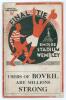 Australia tour to England 1934. Official programme for the F.A. Cup Final, Portsmouth v Manchester City, played at Wembley Stadium 28th April 1934. The programme signed in pencil (one in ink) to the centre &lsquo;field of play&rsquo; pages by fourteen attendees inclu - 2
