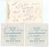 Sri Lanka inaugural Test match 1981/82. A selection of items relating to Sri Lanka&rsquo;s first ever Test match, v England at Colombo, 17th- 21st February 1982. Includes two official press passes issued to V. and D. Selwood for the first day&rsquo;s play, one signed - 3