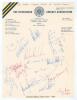 West Indies tour of India 1983/84. Official &lsquo;Hyderabad Cricket Association&rsquo; autograph sheet signed in ink by all eighteen members of the touring team. Signature include Lloyd (cpt), Richards, Dujon, Richardson, Roberts, Holding, Haynes, Davis, Gomes, Harp