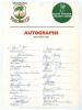 West Indies &lsquo;Rebel&rsquo; tour of South Africa 1983/84. Official autograph sheet signed in ink by all seventeen members of the touring party including Rowe (cot), Alvin Greenidge, Kallicharran, King, Julien, Murray, Bacchus, Croft, Moseley, Mattis, Stephenson, 