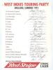 West Indies tour to England 1991. Original autograph sheet with printed title, players&rsquo; names, and sponsor&rsquo;s logo for &lsquo;Red Stripe&rsquo;. Fully signed by the nineteen listed members of the touring party including management and one other being Clayton Lambert, 