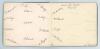 Arthur Fielder. Kent & England 1900-1914. M.C.C. tour of Australia 1903/04. Large black autograph book with gilt page edges belonging to Fielder, on his first overseas tour with the England team, and used by him to obtain signatures of passengers, players - 8