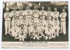 Test players signature 1930&rsquo;s. One album page and two parts of album pages featuring the signatures of India, England and Australian players, each laid down to black card with typed heading to top and players names on sheet to back of card. Signatures are - 2