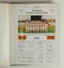County autograph sheets 1993. Large album with a nicely presented collection of autograph sheets and team photographs, some with accompanying letters and compliment slips responding to requests. Includes nine fully signed autograph sheets for Durham (24 s - 7
