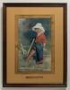 Edward Patrick Kinsella. Excellent selection of five large original colour prints of the boy cricketer in various guises. &lsquo;The Hope of His Side&rsquo;, &lsquo;Out First Ball&rsquo;, &lsquo;The Boss&rsquo;, &lsquo;Good Enough for His County&rsquo; and &lsquo;How&rsquo;s That?&rsquo;. Copyright &lsquo;E.P. Kinsella with o - 2