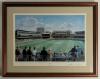 Edward Patrick Kinsella. Excellent selection of five large original colour prints of the boy cricketer in various guises. &lsquo;The Hope of His Side&rsquo;, &lsquo;Out First Ball&rsquo;, &lsquo;The Boss&rsquo;, &lsquo;Good Enough for His County&rsquo; and &lsquo;How&rsquo;s That?&rsquo;. Copyright &lsquo;E.P. Kinsella with o - 7