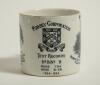Herbert Sutcliffe, Yorkshire & England 1919-1945. W. Ellis Moorcroft of Bramley commemorative transfer printed mug for &lsquo;Herbert Sutcliffe World Record Maker, 4 Centuries in 5 Test Matches&rsquo; with vignette of Sutcliffe in batting pose. With Pudsey Corporatio - 2