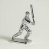 Lejeune heavy silver chrome cricket car mascot. The modern figure of a batsman playing a shot stands 5&rdquo; tall. &lsquo;Lejeune&rsquo; stamped to base. Very good condition