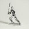 Lejeune heavy silver chrome cricket car mascot. The modern figure of a batsman playing a shot stands 5&rdquo; tall. &lsquo;Lejeune&rsquo; stamped to base. Very good condition - 2