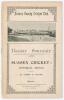&lsquo;Sussex County Cricket Club. Bazaar Souvenir, Sussex Cricket Historical Sketch&rsquo;. Alfred D. Taylor. The Sussex Bazaar Committee 1904. Pictorial front wrapper. Wrappers cleanly detached otherwise in good condition. A scarcer A.D. Taylor publication