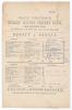 &lsquo;Surrey v. Sussex&rsquo; 1878. Early official single sided scorecard for the match played at Kennington Oval, 5th- 7th August 1878. The scorecard with complete printed and handwritten scores in ink and pencil. Batting first, Sussex made 185 (H. Whitfield 64), a