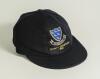 &lsquo;Sussex C.C.C. County Champions 2003&rsquo;. Navy blue cricket cap, by Albion, produced to commemorate the Championship win, with &lsquo;Sussex C.C.C.&rsquo; and Sussex Martlet emblem and &lsquo;Sussex C.C.C. County Champions 2003&rsquo; embroidered in gold thread to front. Signed int