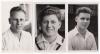Derbyshire C.C.C. Laurie Johnson and Bertram Richardson. Two original mono real photograph plain back postcards by A. Wilkes & Son, West Bromwich. Players are Hubert Laurence &lsquo;Laurie&rsquo; Johnson (Derbyshire 1949-1966), date stamped 15th June 1955, and Bertra