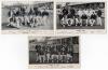 Essex C.C.C. 1905-1908. Three early mono printed postcards of Essex teams for seasons 1905, 1906 & 1908, the players seated and standing in rows wearing cricket attire, some in blazers. Players featured include Fane, Gillingham, McGahey, Buckenham, Freema