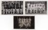 Nottinghamshire C.C.C. 1946-1948. Three original mono real photograph plain back postcards of Nottinghamshire teams of the 1940s, the players seated and standing in rows wearing cricket attire. Seasons are 1946, 1947 and 1948 with printed titles. The 1946