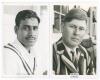 Warwickshire C.C.C. Rajavalsi Vankatesiah Vijayasarathy (Warwickshire 2nd XI 1965-1967) and Nigel Aldridge Paul (Warwickshire 1954-1955, four matches). Two scarcer mono real photograph plain back postcards, each player depicted head and shoulders. Vijayas