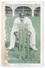 William &lsquo;Barlow&rsquo; Carkeek, Victoria & Australia, 1903-1915. Tinted colour printed postcard of Carkeek, full length, in wicket-keeping pose wearing Australian cap at Lord&rsquo;s during the Australian tour of England in 1909. Nicely signed in black ink by Carkeek