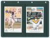 England, Australia and overseas cricket collectors&rsquo; cards and postcards 1990s. Black binder comprising a collection totalling eighty three loose mounted colour collectors&rsquo; cards and postcards of players, the majority signed by the featured player. Series - 3