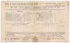 Kent v Hampshire 1904. Colin Blythe fifteen wickets. Early official double-sided scorecard for the match played at Tonbridge 18th & 19th August 1904 with near complete printed and handwritten scores in pencil. Hampshire (91 & 85) lost to Kent (114 & 65/2)
