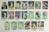 Signed England Classic Cricket Cards and Cornhill collectors&rsquo; cards. A good selection of sixty Classic Cricket Cards &lsquo;International Cricketers&rsquo; series, each signed by the featured player. Card numbers are 4, 5, 15, 28, 42, 74, 95, 104, 210, 211, 225, 235,