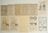Surrey C.C.C. County match scorecards 1903-1977. A selection of eleven official scorecards, incomplete printed and/ or handwritten scores unless stated. Earlier pre-war scorecards include one &lsquo;away&rsquo; match v Nottinghamshire, Trent Bridge 1st- 3rd June 1903 - 2