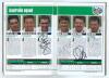 The Ashes. England v Australia 1997. Official programme for the 3rd Test, Old Trafford 3rd- 7th July 1997. Signed to the player profile pages by twenty one players. Signatures are Atherton, Croft, Ealham, Hussain, Malcolm, Stewart, Thorpe, Tufnell (Englan - 5